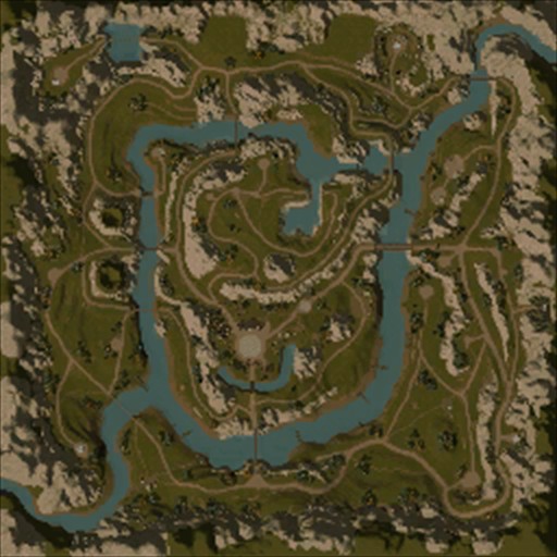 Mapa de Vila 2 (Vermelho)