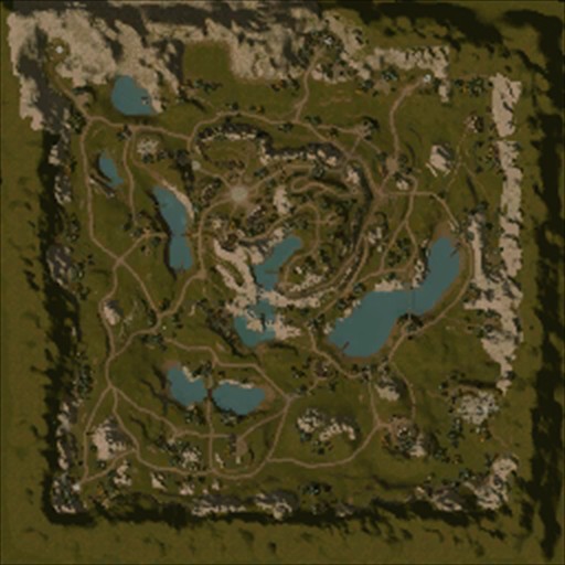Mapa de Vila 2 (Amarelo)