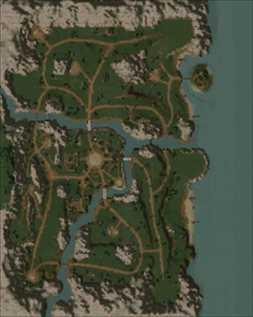 Mapa de Vila 1 (Azul)