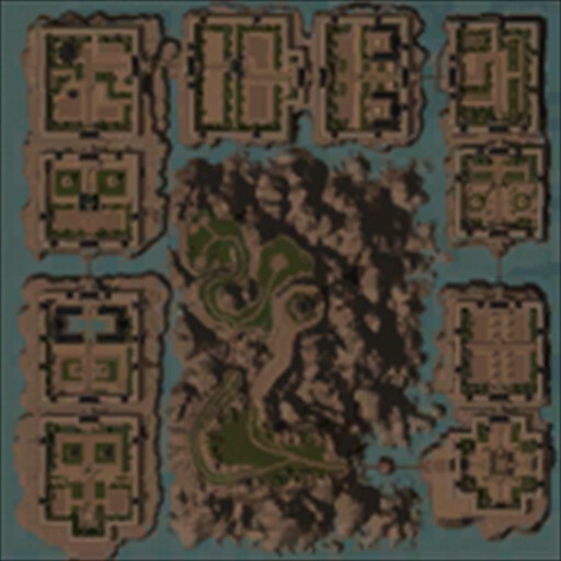Mapa de Templo Hwang