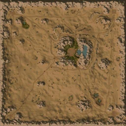 Mapa de Deserto Yongbi